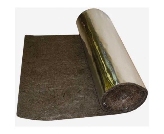 Базальтовый мат BASFIBER 10000x1200x10 мм, 12 м2, огнеупорный, 700 C БИМ 10 -рулон – изображение 3