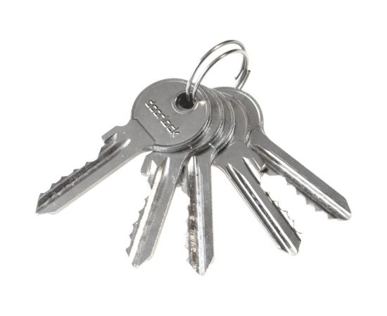 Цилиндр DOORLOCK V 2200Z N серия Variant, никелированный, 35x45 мм, 5 ключей 79002 – изображение 3