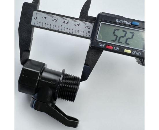 Пластиковый кран Профитт 3/4 нр х 3/4 вр 1892051 – изображение 4