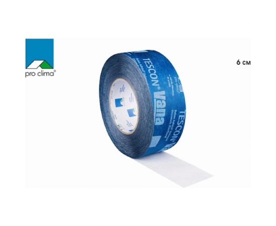 Клейкая лента Pro Сlima TESCON VANA 6 см x 30 м 1AR02070 – изображение 4