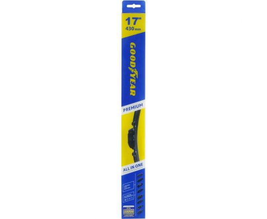 Бескаркасная щетка Goodyear PREMIUM 17/43 cm GY000437 
