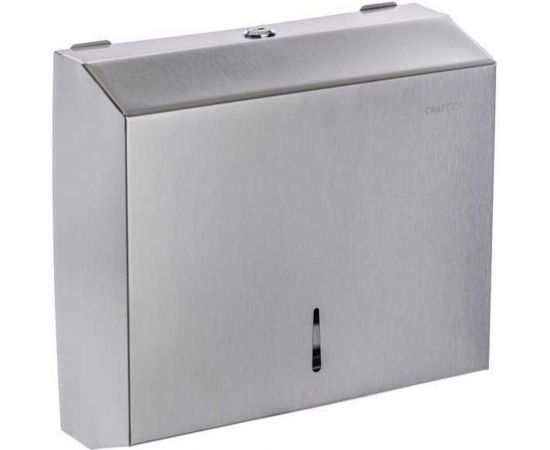 Диспенсер для бумажных полотенец CRAFTICA металл S-F6002S 62222 