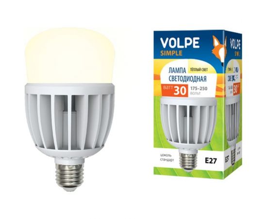 Светодиодная лампа Volpe LED-M80-30W/WW/E27/FR/S 10810 