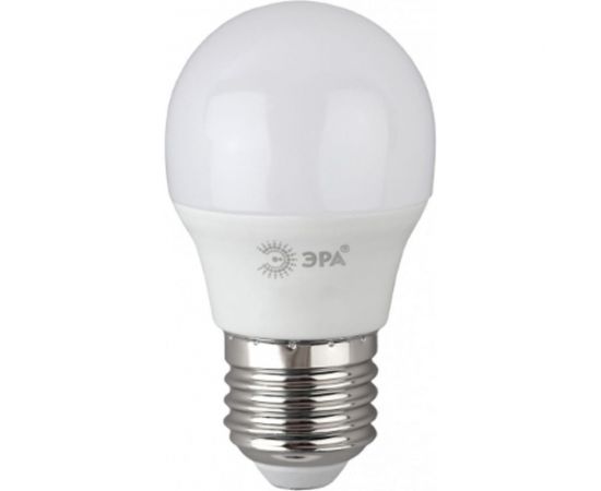 Светодиодная лампа ЭРА LED P458W865E27 R, шар, 8 Вт, холодный, E27 Б0045359 
