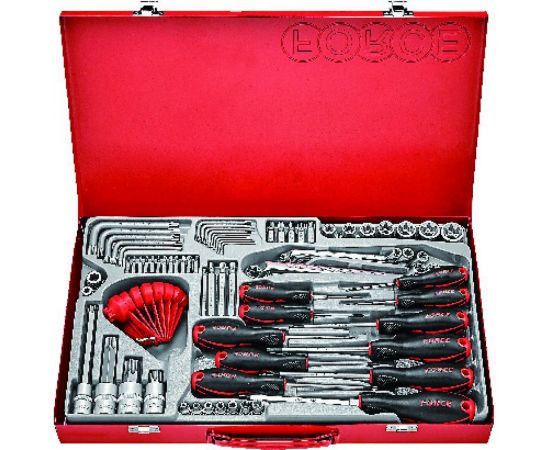 Комбинированный набор инструмента TORX и STAR E - стандарта 92 предмета FORCE 4921 