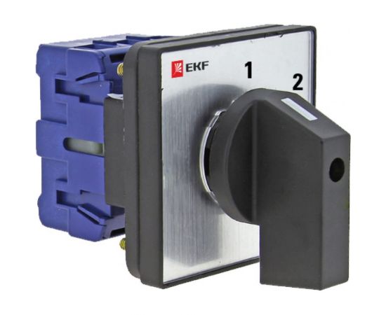 Кулачковый переключатель EKF PROxima ПК-1-53, 25А, 3P, 1-2, SQ pk-1-53-25 