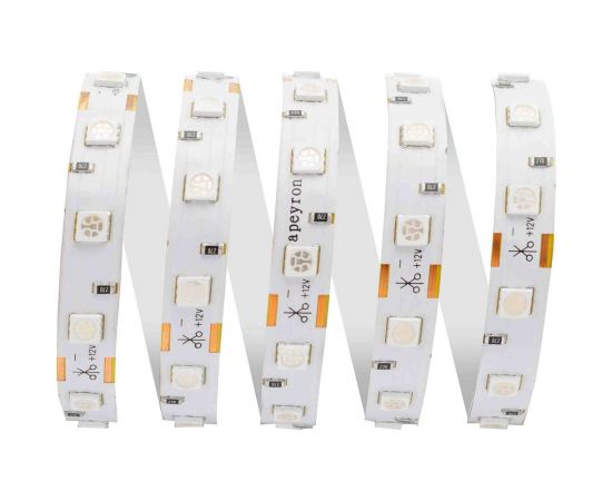 Светодиодная лента APEYRON в блистере 12В, 14,4Вт/м, smd 5050 50BL – изображение 16