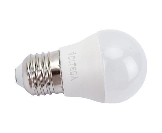 Светодиодная лампа VOLTEGA Шар Е27 4000К 7W 7053 – изображение 2