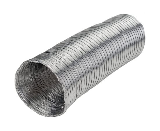 Воздуховод алюминиевый гофрированный 120 мм, 1.5 м Эвент ВА, д= 120, 1,5м – изображение 2