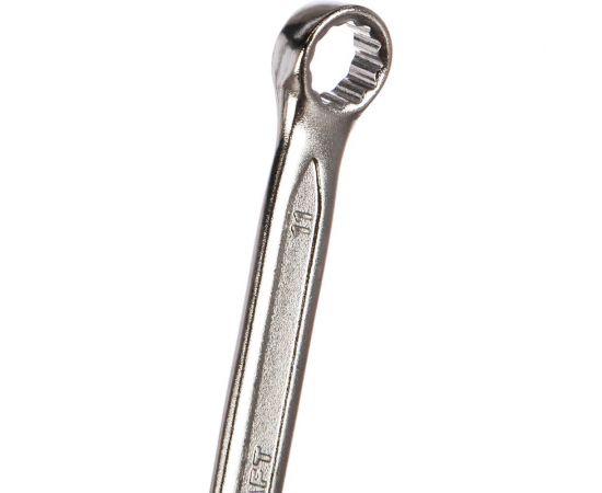 Комбинированный ключ, холодная штамповка 11 мм Cr-V KRAFT KT 700505 – изображение 2