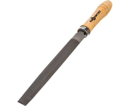 Полукруглый напильник КВАЛИТЕТ 150 мм насечка #1 НПК-150 6626645 – изображение 2