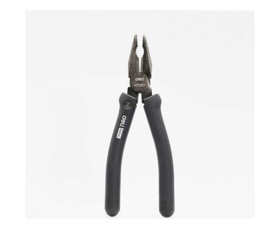 Комбинированные плоскогубцы DELI Home Series Black HT2007 6" 104611 – изображение 3