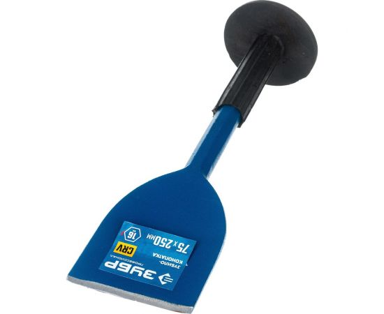 ЗУБР Профессионал Зубило-конопатка с протектором 75x250 мм 2123-75 – изображение 4