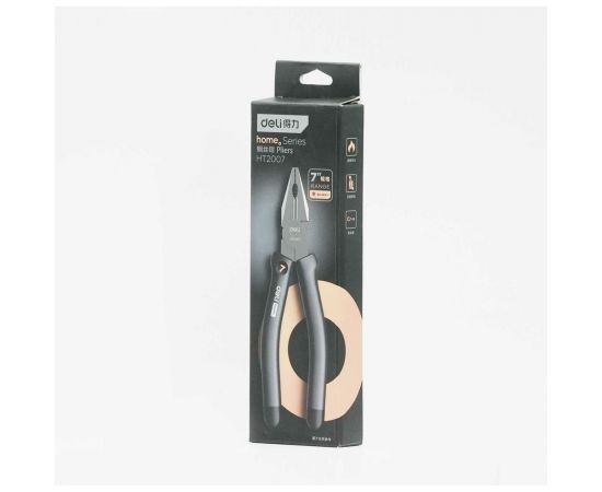 Комбинированные плоскогубцы DELI Home Series Black HT2007 6" 104611 – изображение 4