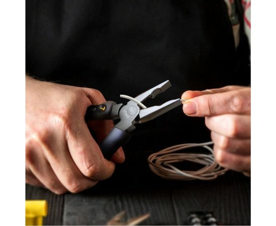 Комбинированные плоскогубцы DELI Home Series Black HT2007 6" 104611 – изображение 7