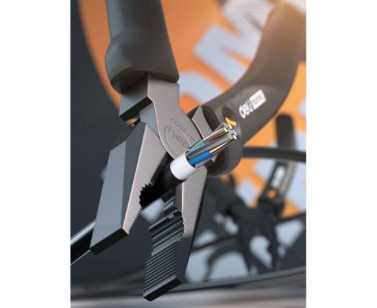 Комбинированные плоскогубцы DELI Home Series Black HT2007 6" 104611 – изображение 8