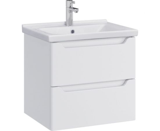 Комплект Sanstar подвесная тумба Lanciano 60 с раковиной Миранда 60 305.1-1.5.1.КМИР 