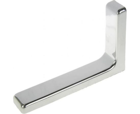 Консоль с декоративной накладкой Tech-Krep 120 мм, хром, 1 шт. 129950 