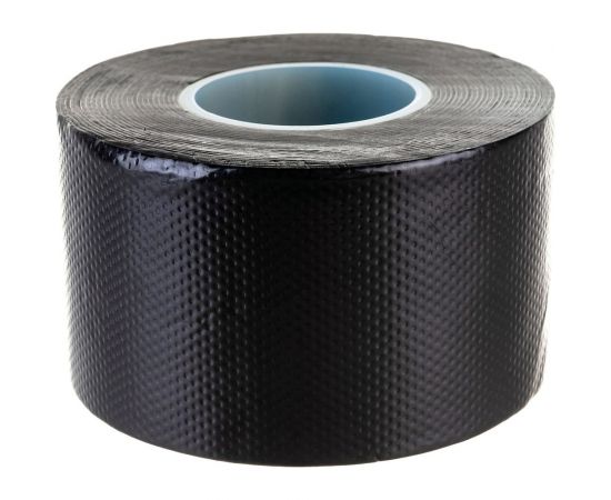 Самовулканизирующаяся изолента FIT 10000 В, Профи, бутилкаучук, 50 мм х 0,8 мм х 5 м, черная 10983 