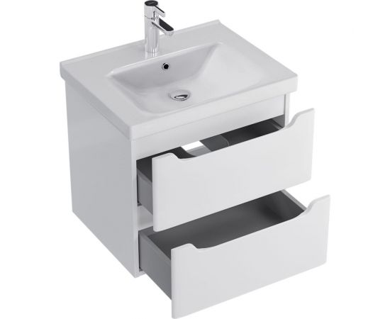 Комплект Sanstar подвесная тумба Lanciano 60 с раковиной Миранда 60 305.1-1.5.1.КМИР – изображение 2