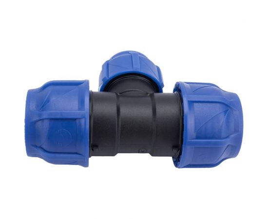 Компрессионный переходной тройник VALFEX ПНД, 40-32-40 1210012403240 – изображение 2