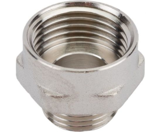 Переходник STI Ду15x10 (1/2" х 3/8") В-Н никелированный D270-04989 – изображение 2