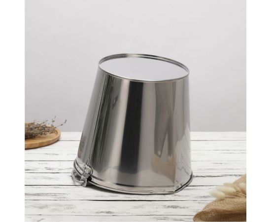 Подойник СИМАЛЕНД 12 л, нержавеющая сталь 1105539 – изображение 2