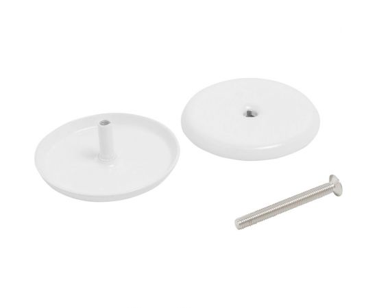 Глухая накладка для финских дверей Аллюр 027O-50 WW белый 14062 – изображение 2