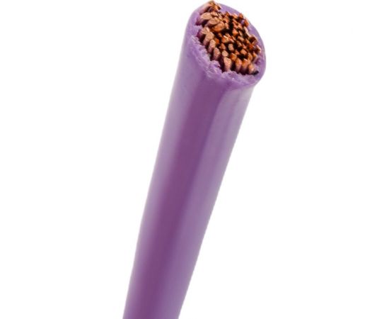 Провод VOLTON ПВАМ 4 кв.мм, 5м (фиолетовый) VLT400108 – изображение 3