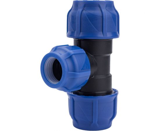 Компрессионный переходной тройник VALFEX ПНД, 40-32-40 1210012403240 – изображение 3