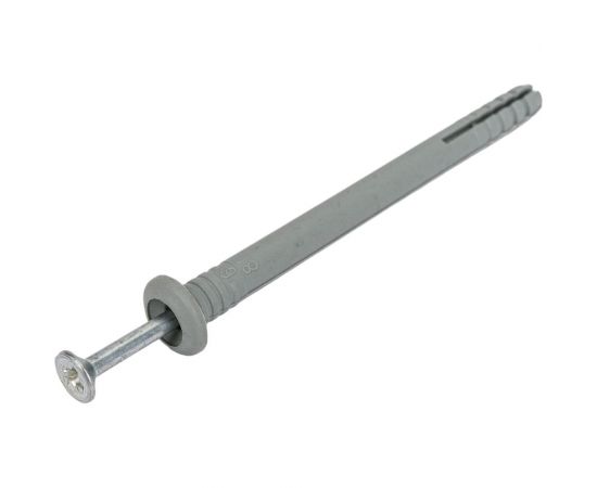 Дюбель-гвоздь Tech-Krep 6x80 мм, грибовидная манжета, полипропилен, 100 шт. 154268 – изображение 3