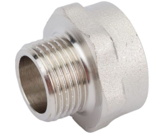 Переходник STI Ду15x10 (1/2" х 3/8") В-Н никелированный D270-04989 – изображение 3