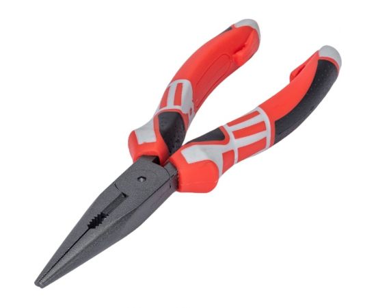 Прямые комбинированные длинногубцы SKRAB 160мм CrV Тефлон 22046 – изображение 3