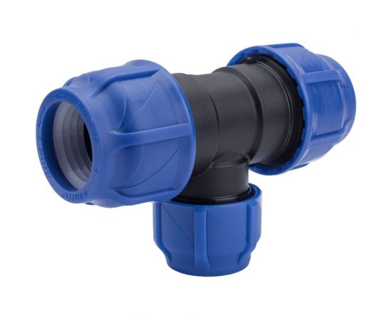 Компрессионный переходной тройник VALFEX ПНД, 40-32-40 1210012403240 – изображение 4