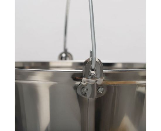 Подойник СИМАЛЕНД 12 л, нержавеющая сталь 1105539 – изображение 4