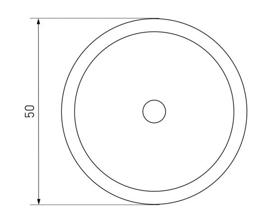 Глухая накладка для финских дверей Аллюр 027O-50 WW белый 14062 – изображение 4