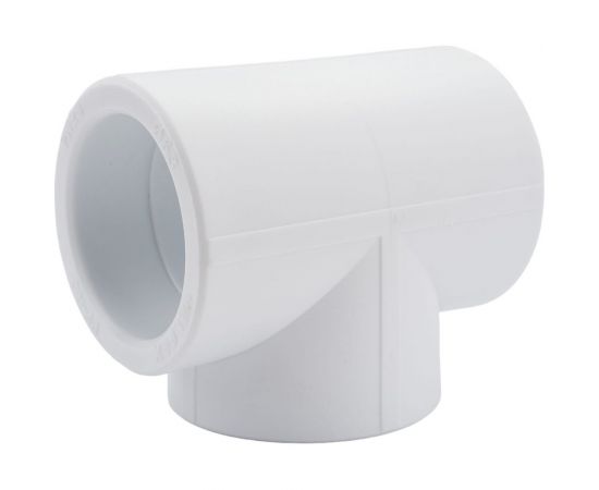 Тройник VALFEX PP-R белый, 63 мм 10111063 127-0541 – изображение 4