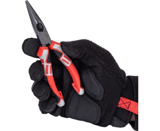 Прямые комбинированные длинногубцы SKRAB 160мм CrV Тефлон 22046 – изображение 4