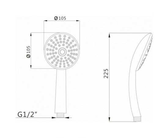 Лейка для душа AV Engineering AVSSS-020 – изображение 5