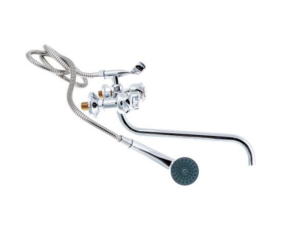 Смеситель для ванны LEDEME переключатель душа картридж, керамика L2726 806349 – изображение 5