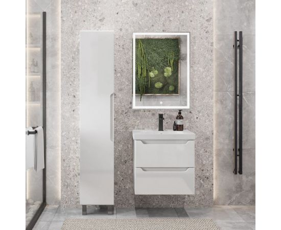 Комплект Sanstar подвесная тумба Lanciano 60 с раковиной Миранда 60 305.1-1.5.1.КМИР – изображение 5