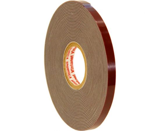 Клейкая двусторонняя акриловая лента Vintanet VN8049, цвет серый, 6 мм х 5 м VN804965 – изображение 5