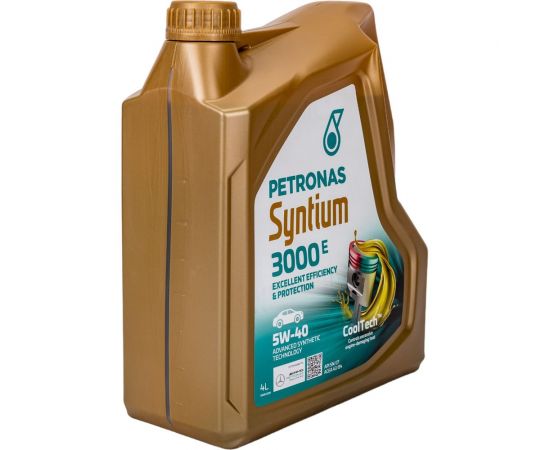 Синтетическое моторное масло Petronas SYNTIUM 3000 E, 5W40, 4 л 70134K1YEU/18054019 70134K1YEU – изображение 6