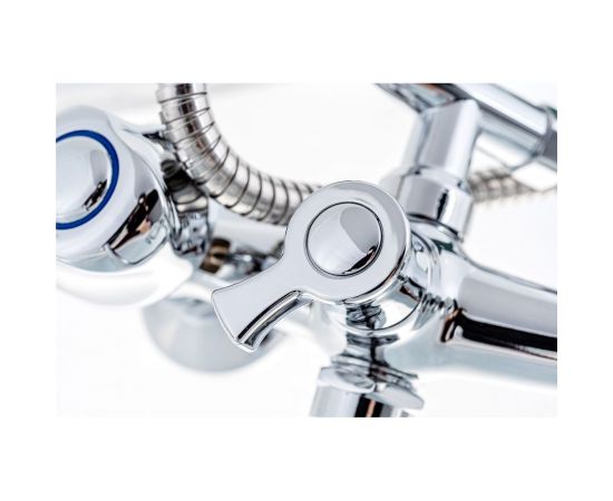 Смеситель для ванны LEDEME переключатель душа картридж, керамика L2726 806349 – изображение 7