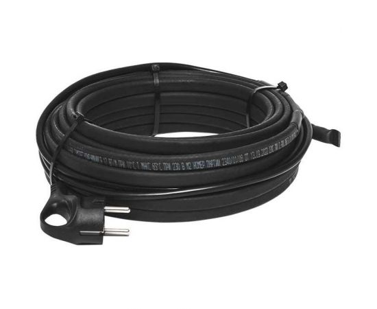 Саморегулирующийся нагревательный кабель EKF StopFrost 17 Вт/м, для обогрева трубопроводов, 1 м SF-17-1 