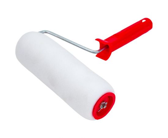 Малярный валик РемоКолор с рукояткой Поролон, ось 6мм, D48мм, 200мм, 04-2-101 – изображение 2