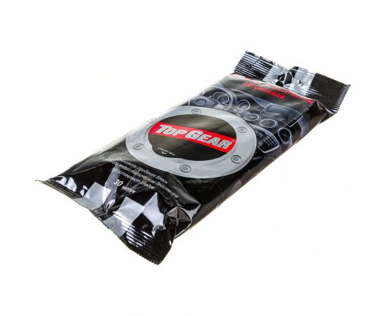 Влажные салфетки для ухода за интерьером автомобиля АВАНГАРД TOP GEAR 20х16 см, 30 шт. TG-48039 – изображение 2