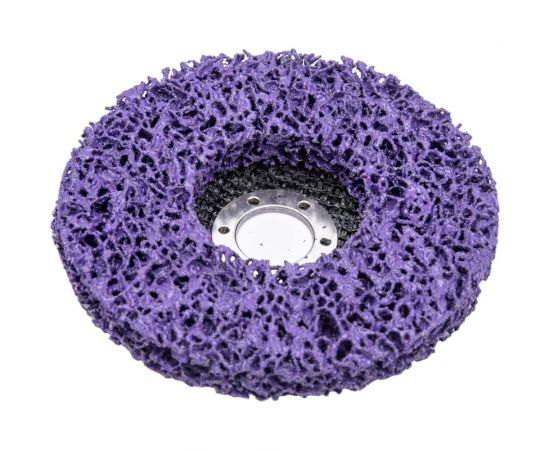 Круг шлифовальный коралловый фибровый фиолетовый vertextools 0091 – изображение 4