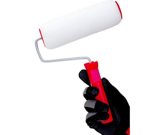 Малярный валик РемоКолор с рукояткой Поролон, ось 6мм, D48мм, 200мм, 04-2-101 – изображение 5