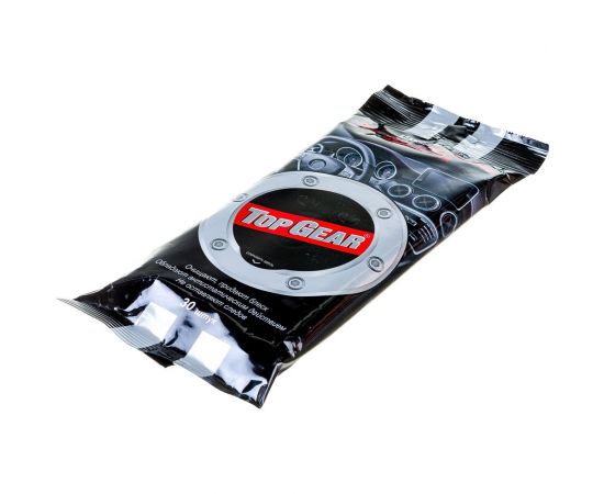 Влажные салфетки для ухода за интерьером автомобиля АВАНГАРД TOP GEAR 20х16 см, 30 шт. TG-48039 – изображение 7